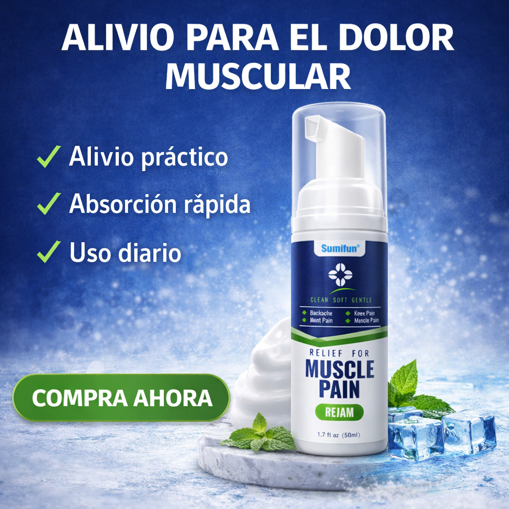 Paquete de dos: Espuma Alivio Muscular & Articular