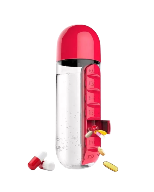 Termo con pastillero integrado